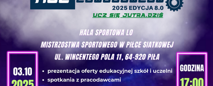 Noc Zawodowców 2025 w Pile – Ucz się jutra. Dziś!